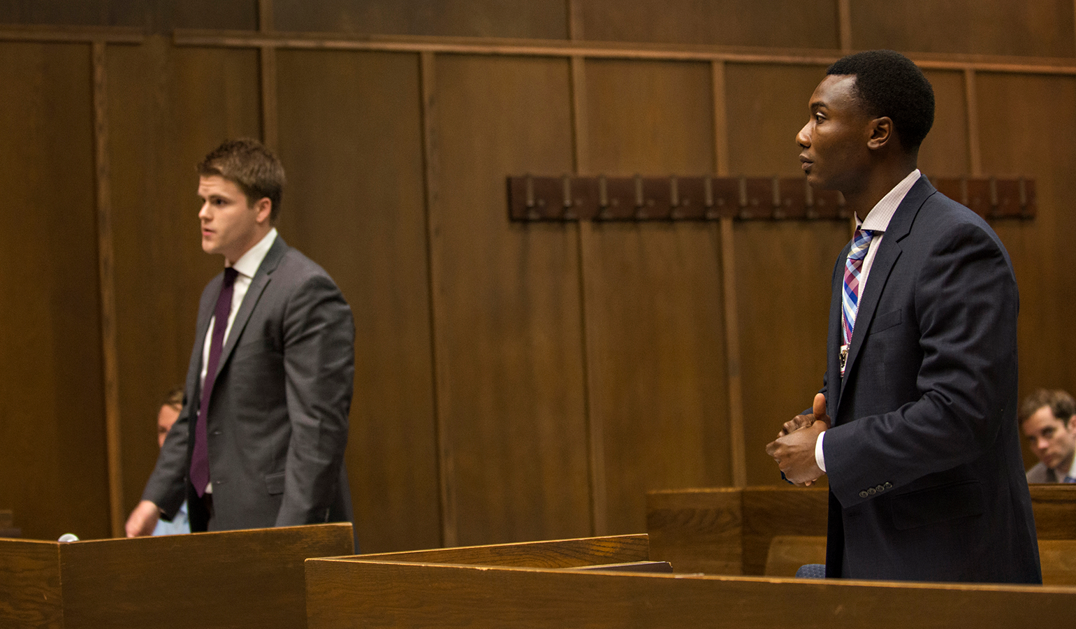 Law students in 2014 Litigation Externship clinical program.